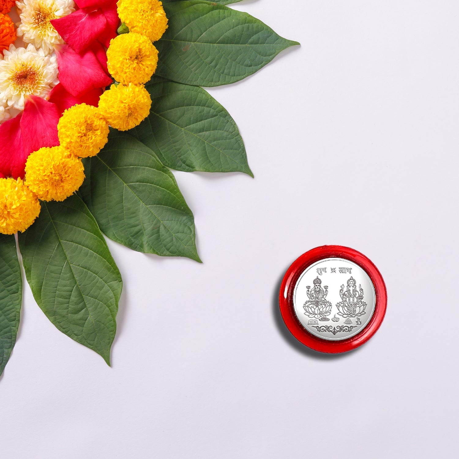 0866 Silver color Coin for Gift & Pooja (Metal is not silver) 0866 Silver color Coin for Gift & Pooja (Metal is not silver)